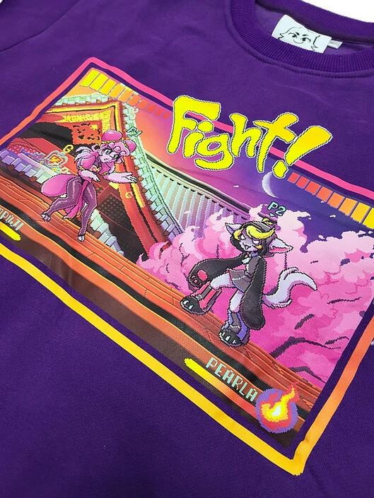 Ready? FIGHT! Crewneck (Chest)